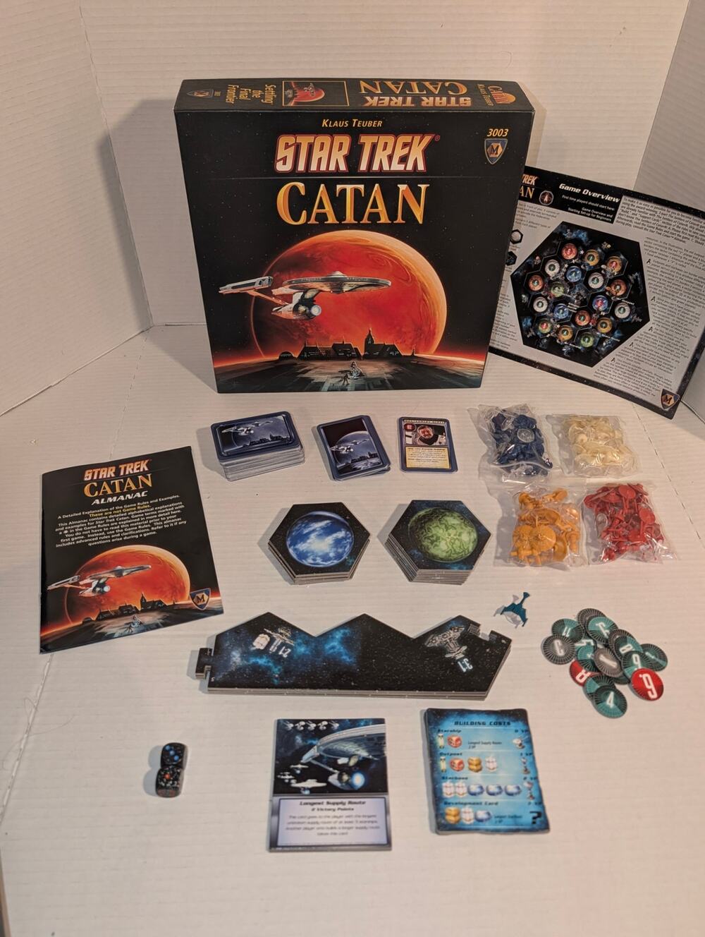 Star Trek Catan Board Game Complete Like New